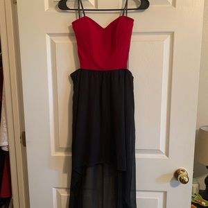 Strapless dress